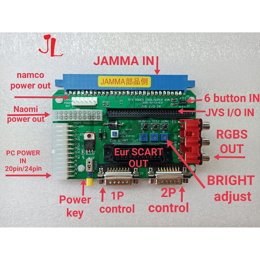 NEOGEO MVS SNK 28Pin JAMMA материнская плата видео SuperGun с 12V 5A питание CBOX Mini SNK DB15 интерфейс геймпада RGBS/SCART
NEOGEO MVS SNK 28Pin JAMMA материнская плата видео SuperGun с 12V 5A питание CBOX Mini SNK DB15 интерфейс геймпада RGBS/SCART
