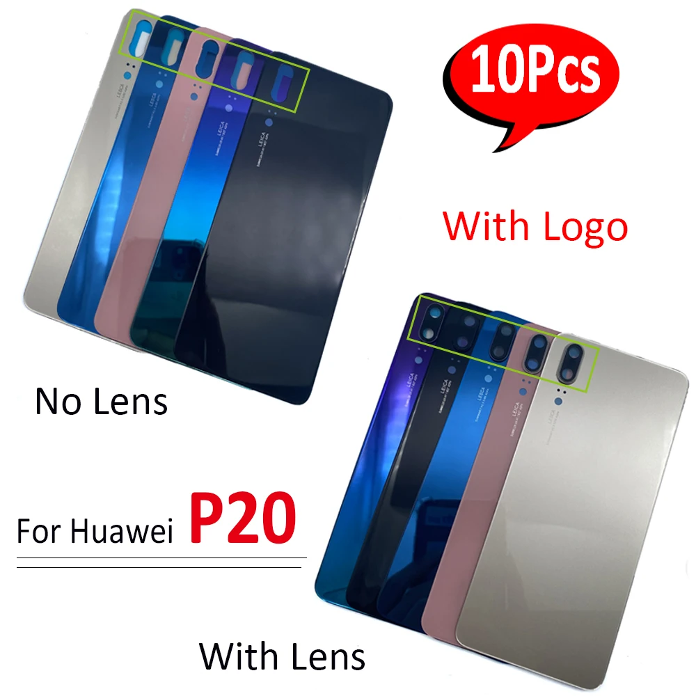 10Pcs,New Battery Back Cover Rear Door Housing Case Replacement Panel With Adhesive For Huawei P20 With Frame Camera Glass Lens
10Pcs,New Battery Back Cover Rear Door Housing Case Replacement Panel With Adhesive For Huawei P20 With Frame Camera Glass Lens