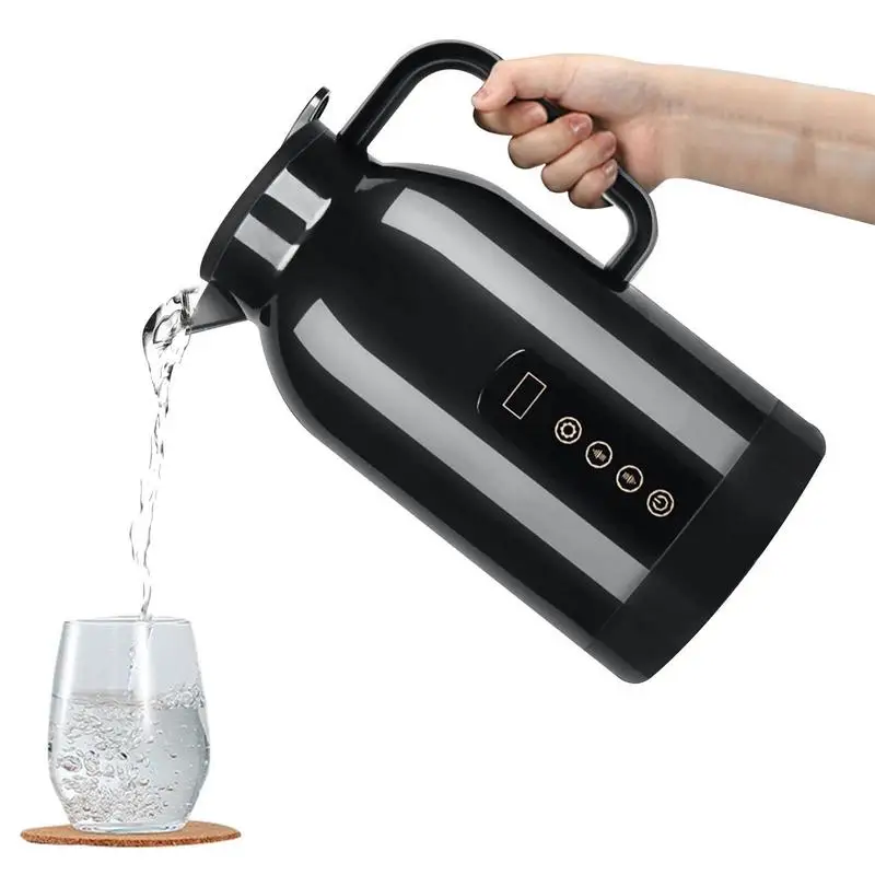 

Car Water Heater Kettle Heat-Resisting Car Heating Mug 1150ml 12V/24V Car Travel Mug Food Grade Stainless Steel Inner Container