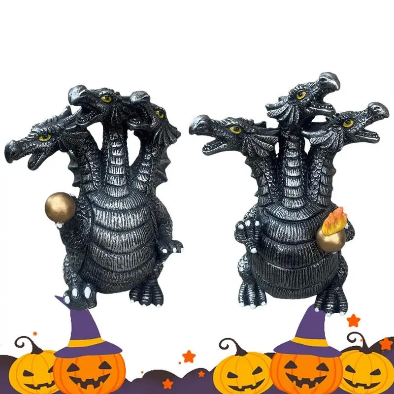 Dragon Figure Medieval Renaissance Three Headed Roaring Dragon Figurine Dragon Roaring Statue Dragon Hatchling Fantasy Decor
Dragon Figure Medieval Renaissance Three Headed Roaring Dragon Figurine Dragon Roaring Statue Dragon Hatchling Fantasy Decor