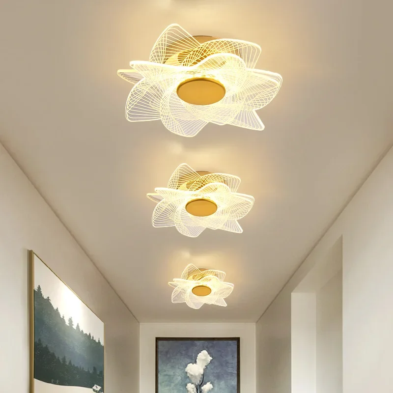 Creative aisle lights corridor lights LED entrance ceiling lights modern minimalist balcony checkroom acrylic copper light
Creative aisle lights corridor lights LED entrance ceiling lights modern minimalist balcony checkroom acrylic copper light