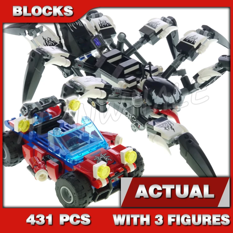 431pcs Super Fighter Revenger Monstrous Spider Crawler Evil Carnage Buggy 11502 Building Blocks Toy Compatible With Model
431pcs Super Fighter Revenger Monstrous Spider Crawler Evil Carnage Buggy 11502 Building Blocks Toy Compatible With Model