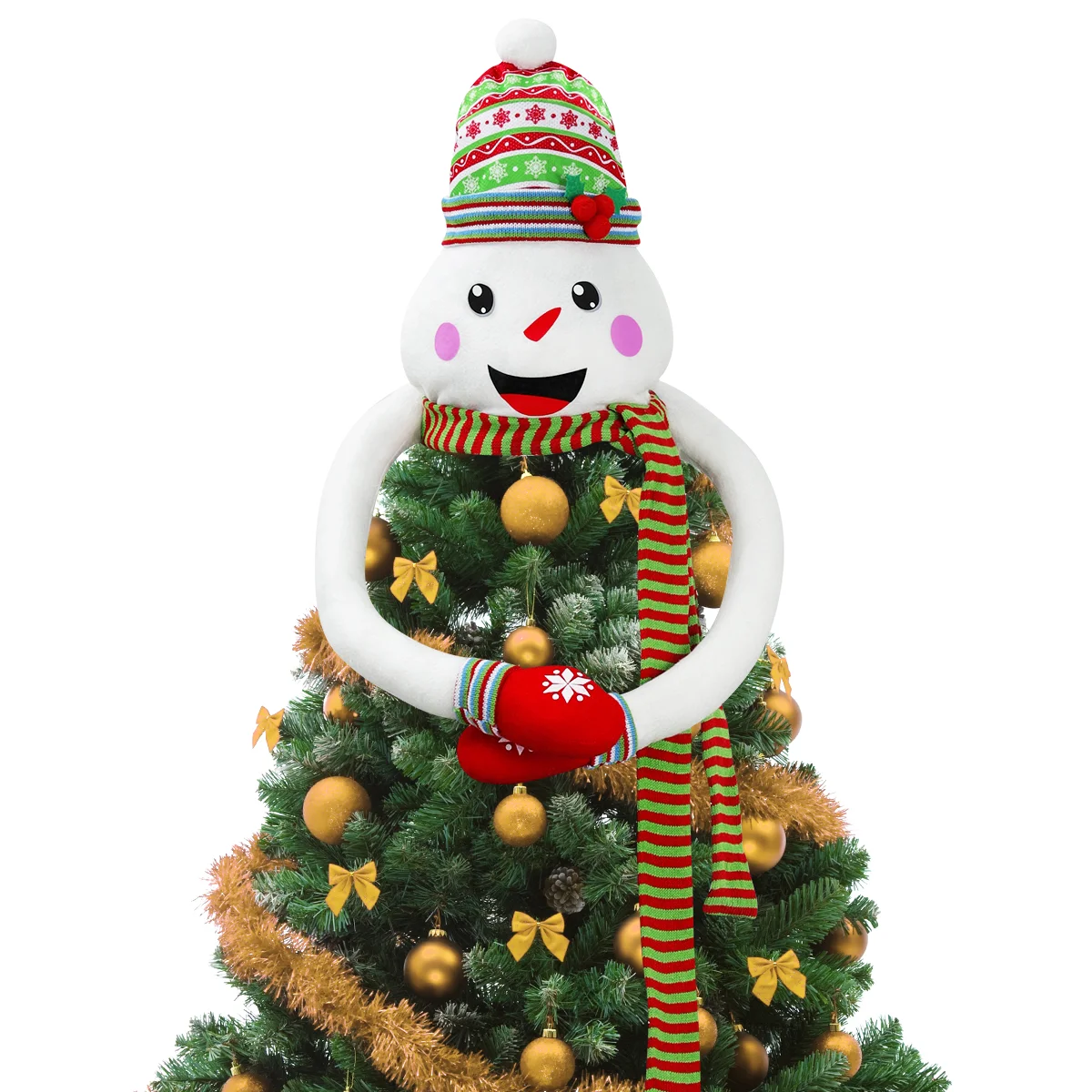Xmas Tree Topper Ornament Decorate Snowman Christmas Decorations Hugger Ornaments
Xmas Tree Topper Ornament Decorate Snowman Christmas Decorations Hugger Ornaments