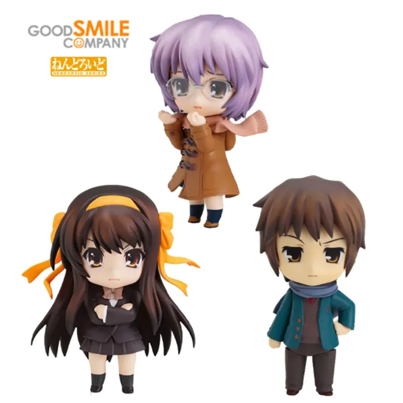 Original Genuine GSC Good Smile NENDOROID 153 124 123 Nagato Yuki Suzumiya Haruhi Kyon Model Animation Character Action Toy
Original Genuine GSC Good Smile NENDOROID 153 124 123 Nagato Yuki Suzumiya Haruhi Kyon Model Animation Character Action Toy