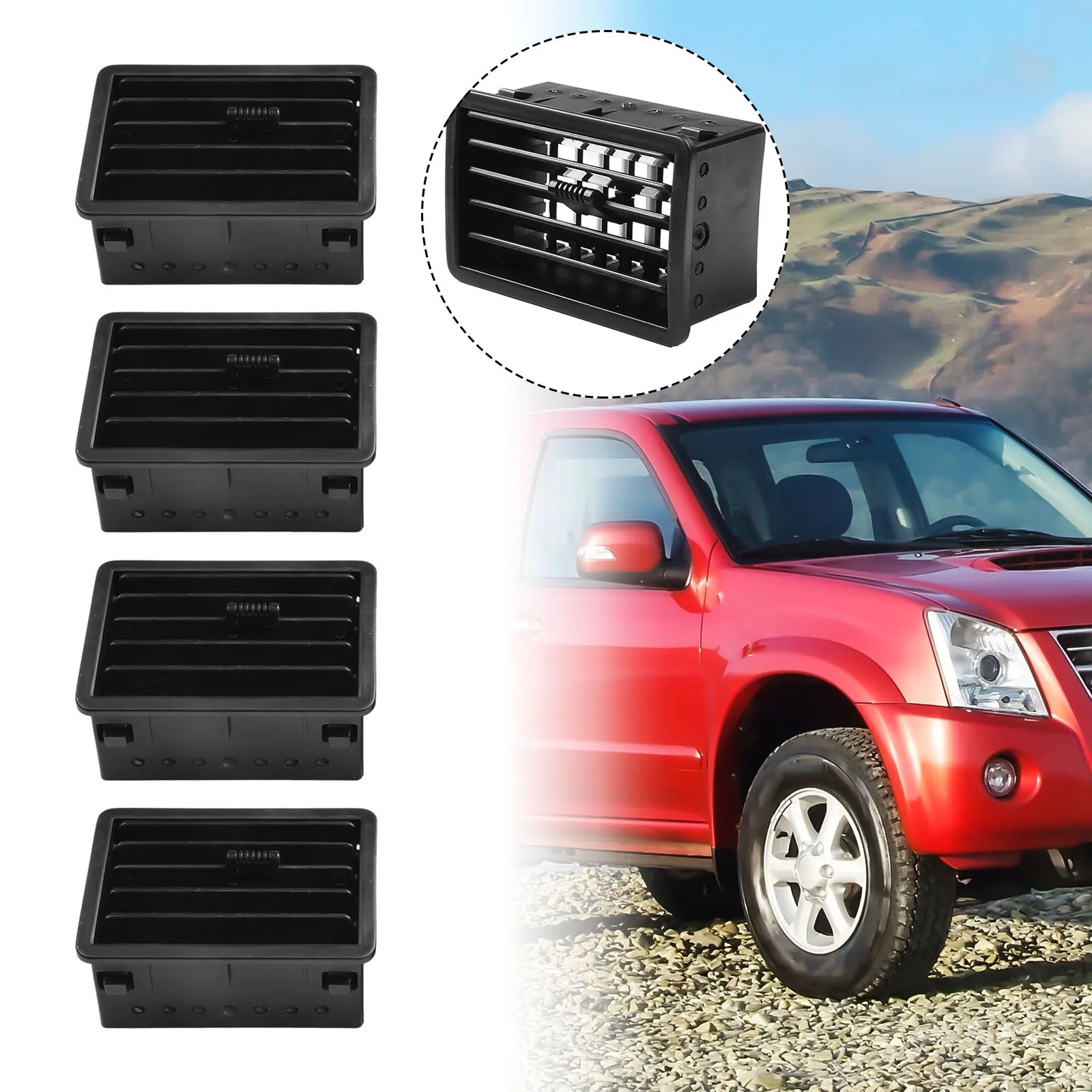 Car Air Vent Ventilator Grille Fits Car Front Dashboard Air Conditioner Outlet For Isuzu For HoldenDragon Eyes TFR Rodeo 97-02
Car Air Vent Ventilator Grille Fits Car Front Dashboard Air Conditioner Outlet For Isuzu For HoldenDragon Eyes TFR Rodeo 97-02