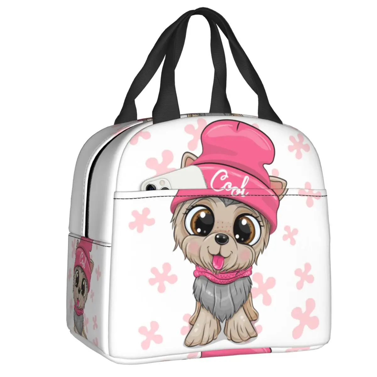 Cool Yorkshire Terrier Resuable Lunch Boxes Women Multifunction Cartoon Dog Cooler Thermal Food Insulated Lunch Bag Office Work
Cool Yorkshire Terrier Resuable Lunch Boxes Women Multifunction Cartoon Dog Cooler Thermal Food Insulated Lunch Bag Office Work