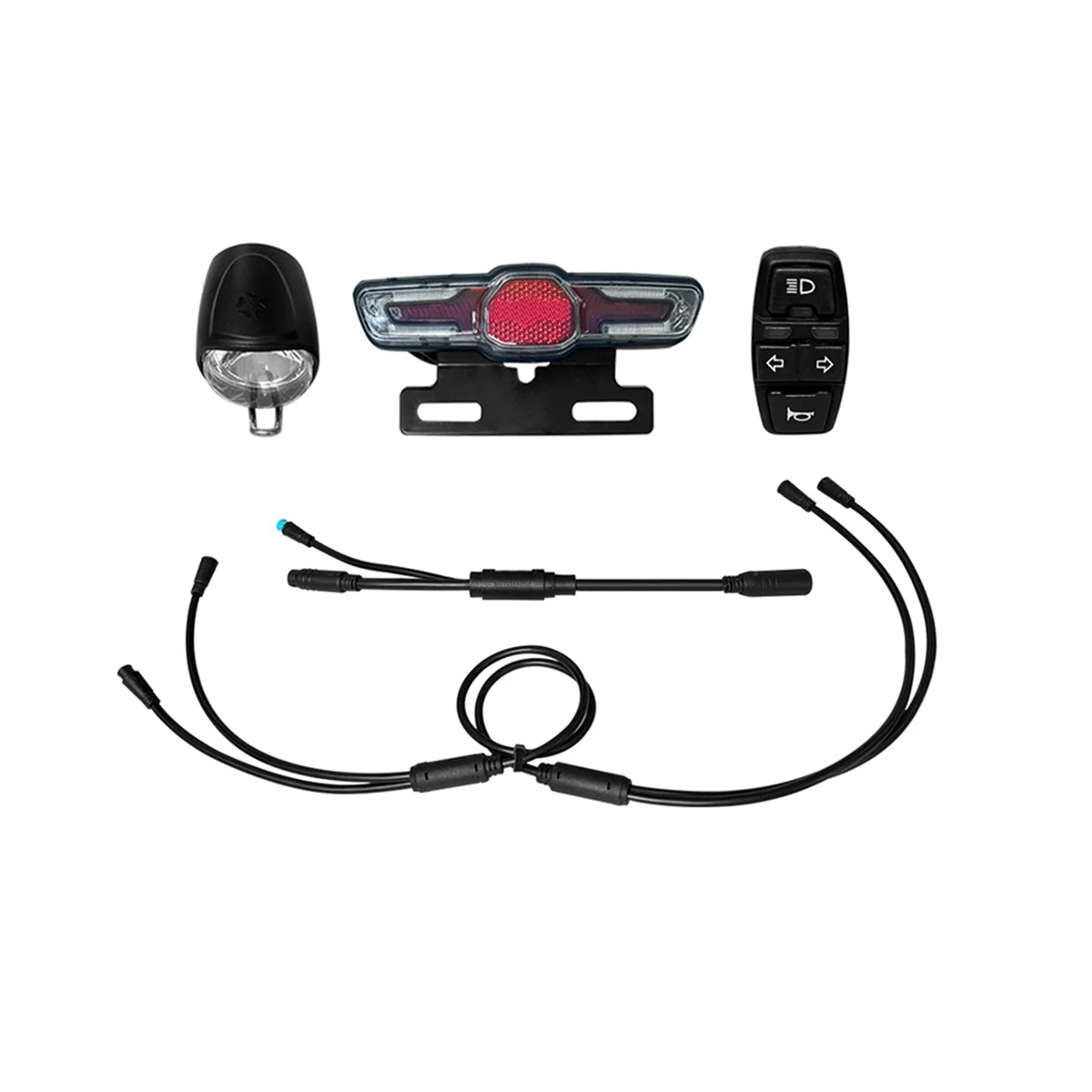Quantum Controller Waterproof Line DK336 Light Group Front Light Rear Light Brake Light Turn Signal Horn 9 Core
Quantum Controller Waterproof Line DK336 Light Group Front Light Rear Light Brake Light Turn Signal Horn 9 Core