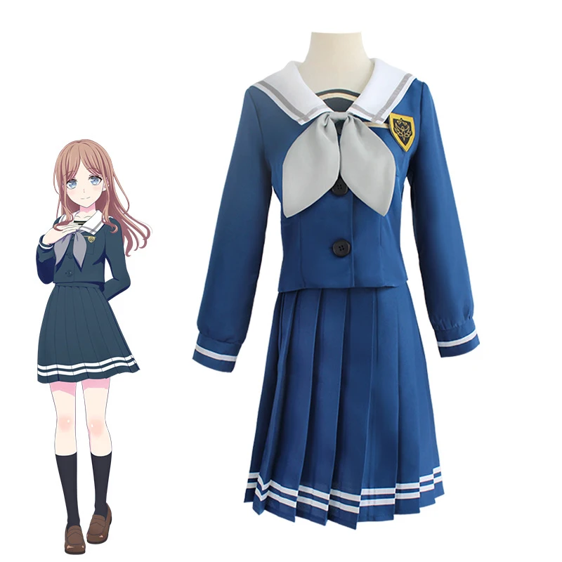 

Anime BanG Dream It's MyGO Soyo Nagasaki Cosplay Costume Halloween Carnival Party Role Play Clothes Women JK Uniform Outfit