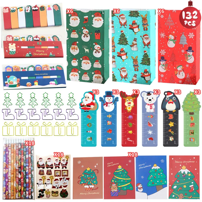 2023 Christmas Stationery Set Children's Gift Santa Claus Pencil Ruler Christmas Gift School Supplies Accessories 
2023 Christmas Stationery Set Children's Gift Santa Claus Pencil Ruler Christmas Gift School Supplies Accessories