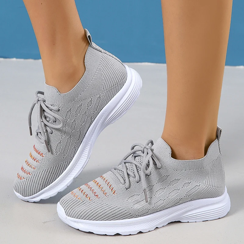 Womens Slip On Walking Shoes Lightweight Breathable Knit Running Sneakers Woman Non Slip Comfortable Tennis Shoes for Women 2023
Womens Slip On Walking Shoes Lightweight Breathable Knit Running Sneakers Woman Non Slip Comfortable Tennis Shoes for Women 2023
