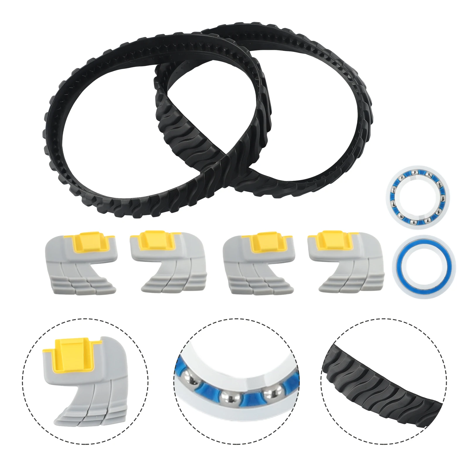 Revolutionary Pool Cleaning Solution MX8/MX6 Tune Up Kit with R0526100 Tyre Track R0527000 Bearing and R0714400 Scrubbing Brush
Revolutionary Pool Cleaning Solution MX8/MX6 Tune Up Kit with R0526100 Tyre Track R0527000 Bearing and R0714400 Scrubbing Brush