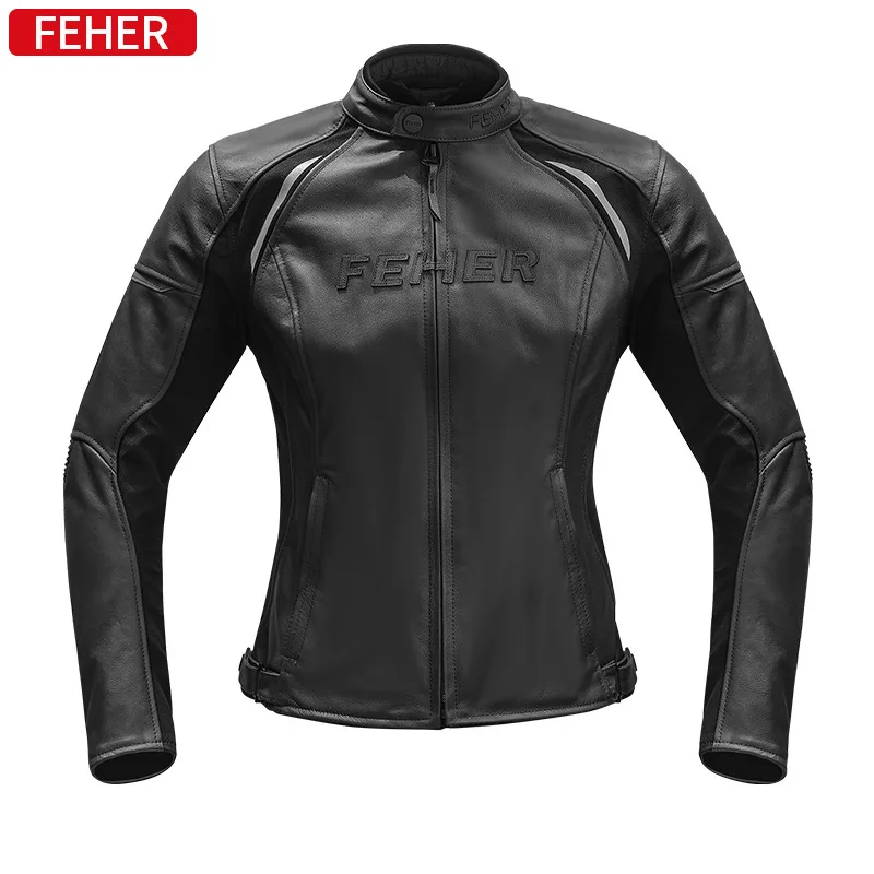 NVIU Motorcycle Leather Jacket For Women Waterproof Wear-resistant Built In CE Protective Gear Motorcycle Cycling Jacket
NVIU Motorcycle Leather Jacket For Women Waterproof Wear-resistant Built In CE Protective Gear Motorcycle Cycling Jacket