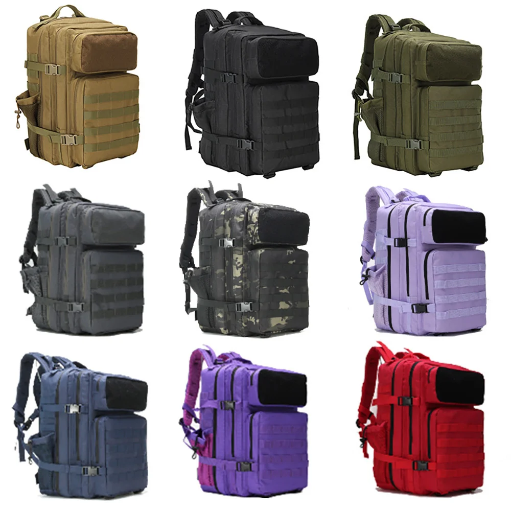 New 50L Military Tactical Backpack Large Capacity Outdoor Sport Hunting Camping Hiking Rucksack 1000D Waterproof Oxford Knapsack
New 50L Military Tactical Backpack Large Capacity Outdoor Sport Hunting Camping Hiking Rucksack 1000D Waterproof Oxford Knapsack
