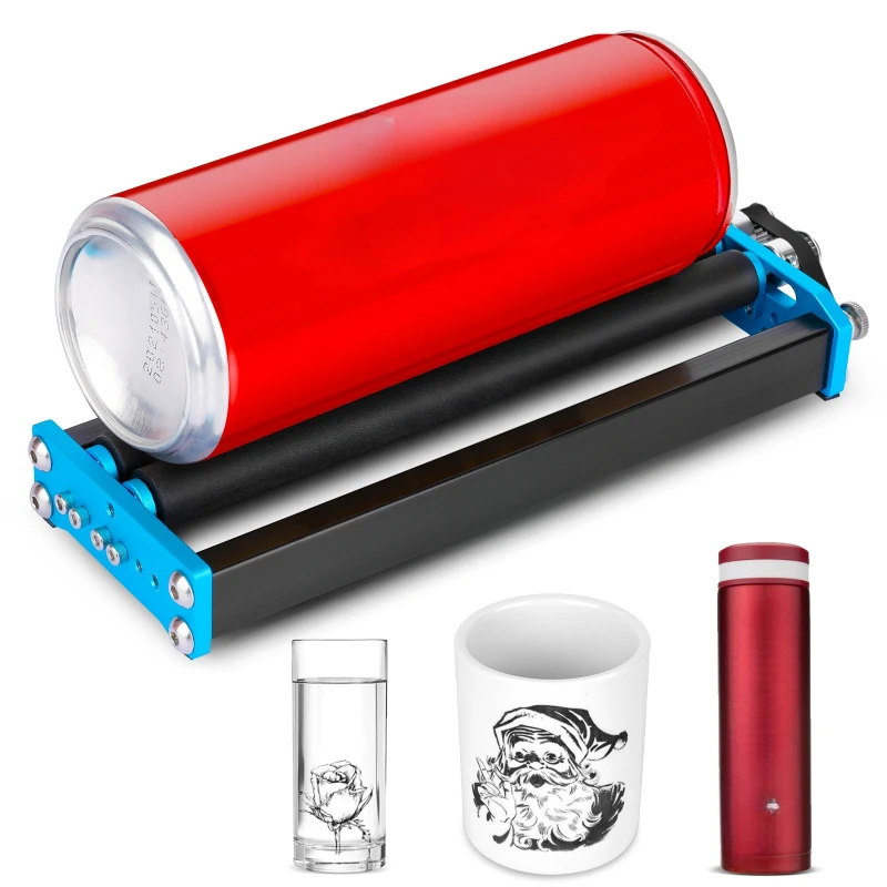 New Tech Mini Y-axis Rotary Roller Laser Engraving machine for Engraving Cylindrical Objects Cans Cups Bottles
New Tech Mini Y-axis Rotary Roller Laser Engraving machine for Engraving Cylindrical Objects Cans Cups Bottles