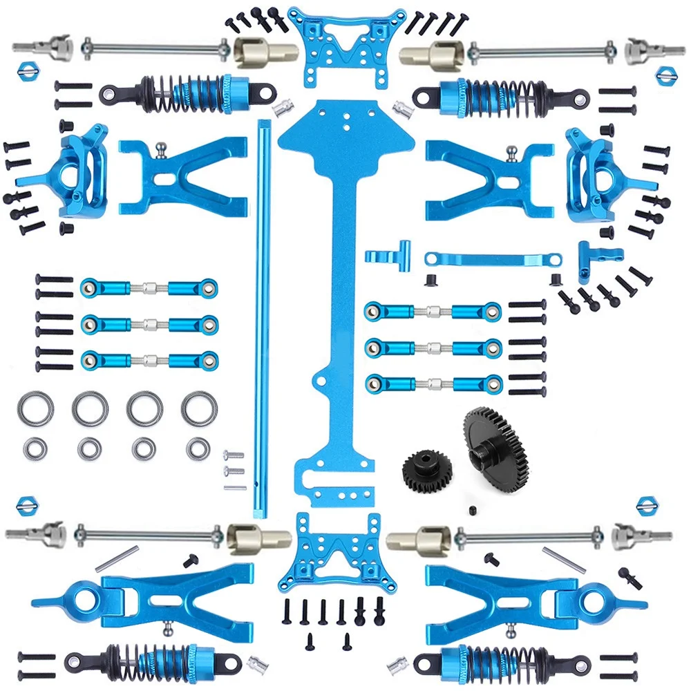 1 Set Complete Upgrade Parts Kit for A959 A969 A959-B A969-B A979-B K929-B 1/18 RC Car Replacement Accessories,B
1 Set Complete Upgrade Parts Kit for A959 A969 A959-B A969-B A979-B K929-B 1/18 RC Car Replacement Accessories,B