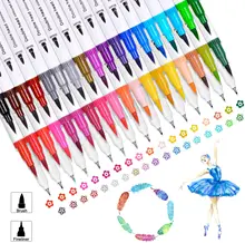 Marcadores de arte com pontas duplas, canetas coloridas, 36 cores a base de água, para caligrafia, desenho, desenho, coloração
Marcadores de arte com pontas duplas, canetas coloridas, 36 cores a base de água, para caligrafia, desenho, desenho, coloração