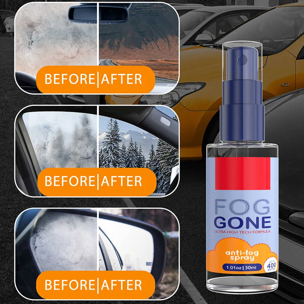 30ml Car Antifogging Agent Car Inside Glass Improves Driving Visibility Anti Fog Spray Prevents Sight Cleaning Auto Accessories
30ml Car Antifogging Agent Car Inside Glass Improves Driving Visibility Anti Fog Spray Prevents Sight Cleaning Auto Accessories