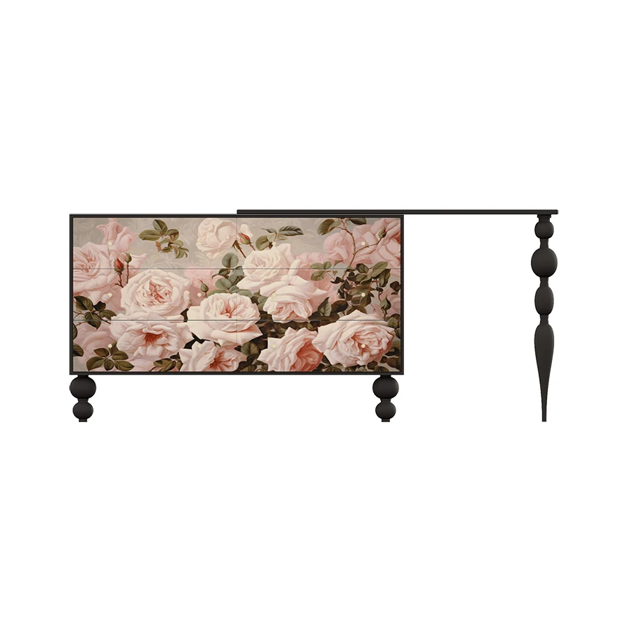 American Retro Plant Flower Cabinet Six Drawer Dresser Integrated Bedroom
American Retro Plant Flower Cabinet Six Drawer Dresser Integrated Bedroom