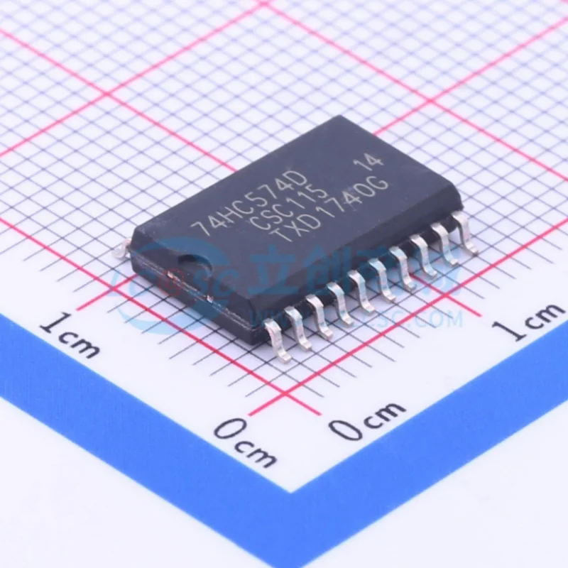 

1 PCS/LOTE 74HC574D 74HC574D,653 74HC574D,652 SOP-20 100% New and Original IC chip integrated circuit