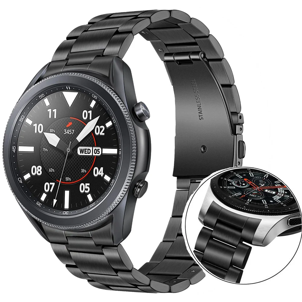 Уникальный браслет для наручных часов из нержавеющей стали + без зазора зажимы типа "крокодил" для Samsung Galaxy Watch 46mm SM-R800 ручной снимите ремешок Quick release ремень 
Уникальный браслет для наручных часов из нержавеющей стали + без зазора зажимы типа "крокодил" для Samsung Galaxy Watch 46mm SM-R800 ручной снимите ремешок Quick release ремень