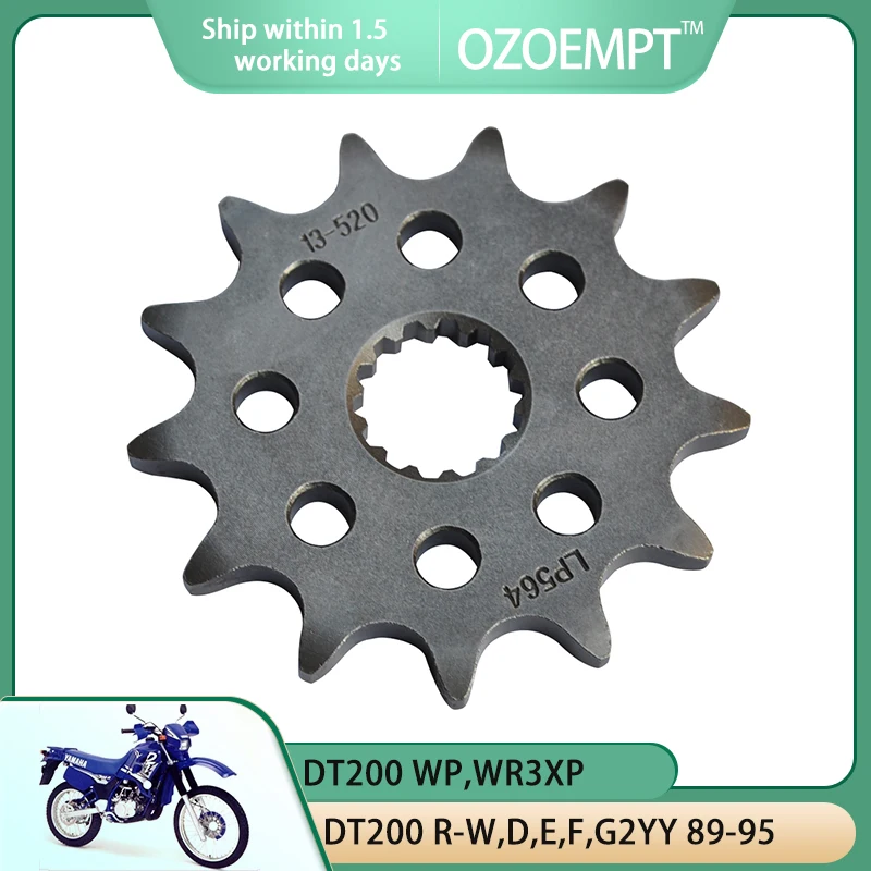Передняя Звездочка мотоцикла OZOEMPT 520-13T, подходит для WR200 R B,D,E XVS125 Drag Star DT200 R-W,D,E,F,G2YY DT200 WP,WR3XP WR125
Передняя Звездочка мотоцикла OZOEMPT 520-13T, подходит для WR200 R B,D,E XVS125 Drag Star DT200 R-W,D,E,F,G2YY DT200 WP,WR3XP WR125