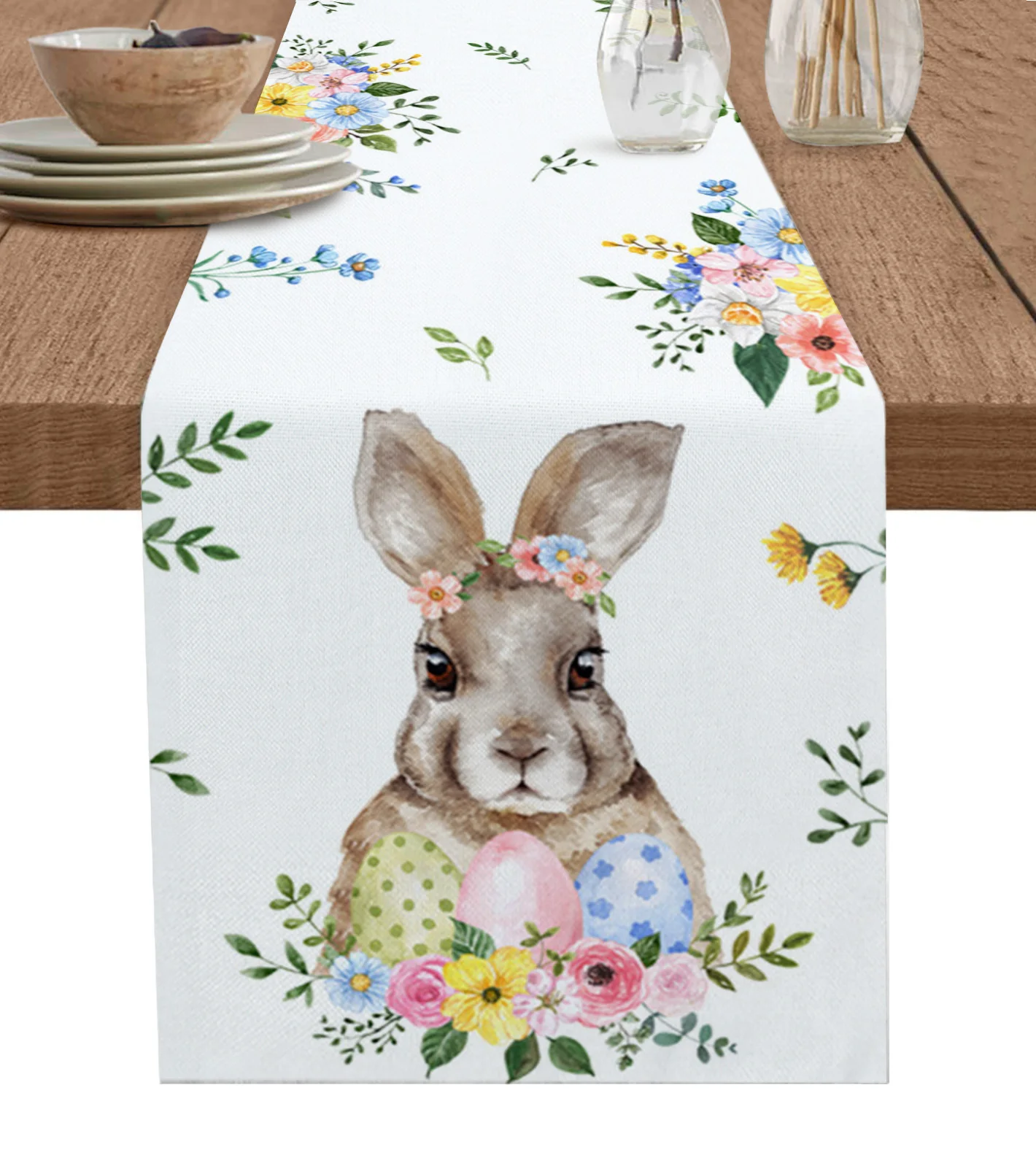 Easter Spring Plant Flowers Rabbit Eggs Table Runner Decoration Home Decor Dinner Table Decoration Table Decor
Easter Spring Plant Flowers Rabbit Eggs Table Runner Decoration Home Decor Dinner Table Decoration Table Decor