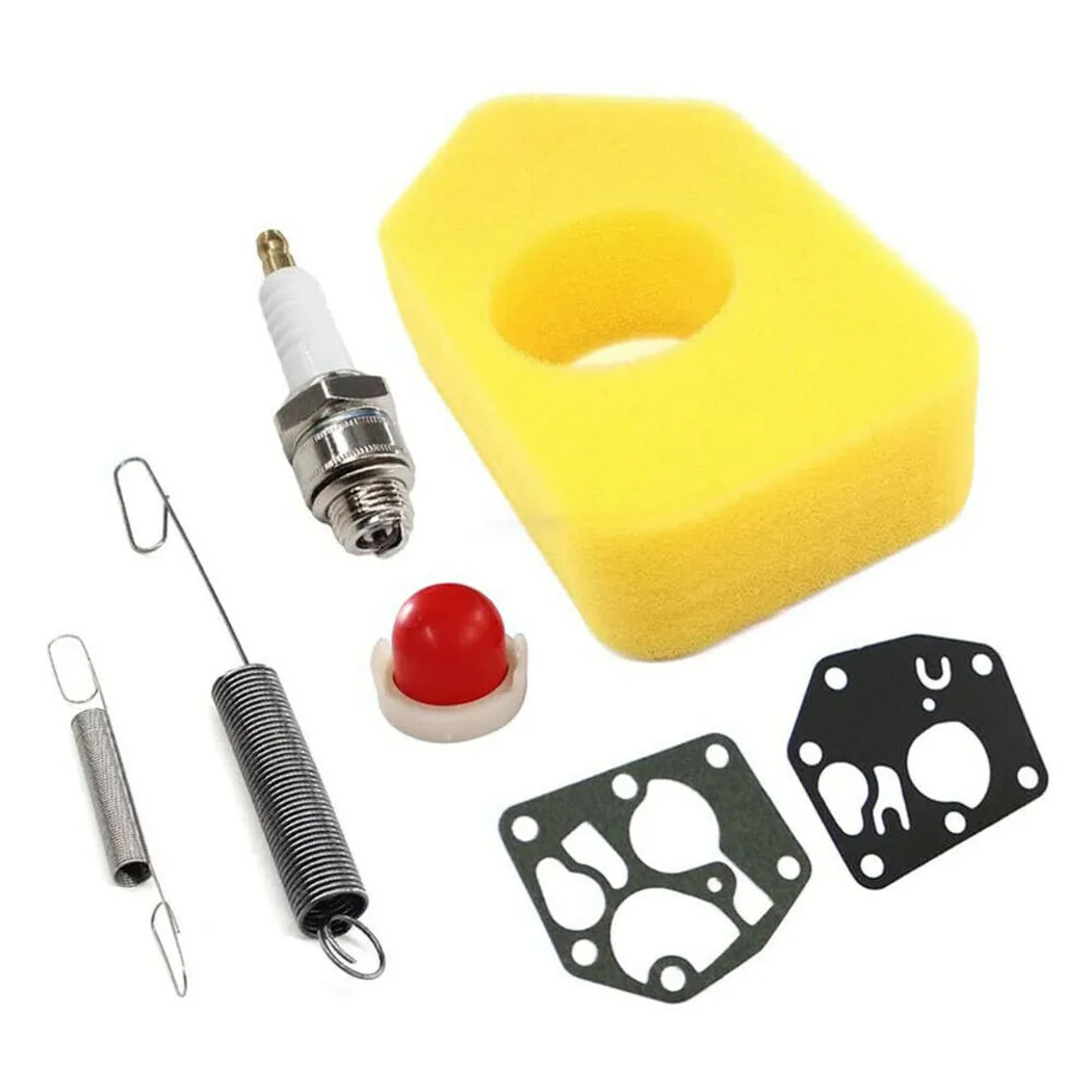 Aftermarket Air Cleaner Set with Spark Plug Primer Pump and Carburetor Diaphragm for Engines with Plastic Housing
Aftermarket Air Cleaner Set with Spark Plug Primer Pump and Carburetor Diaphragm for Engines with Plastic Housing