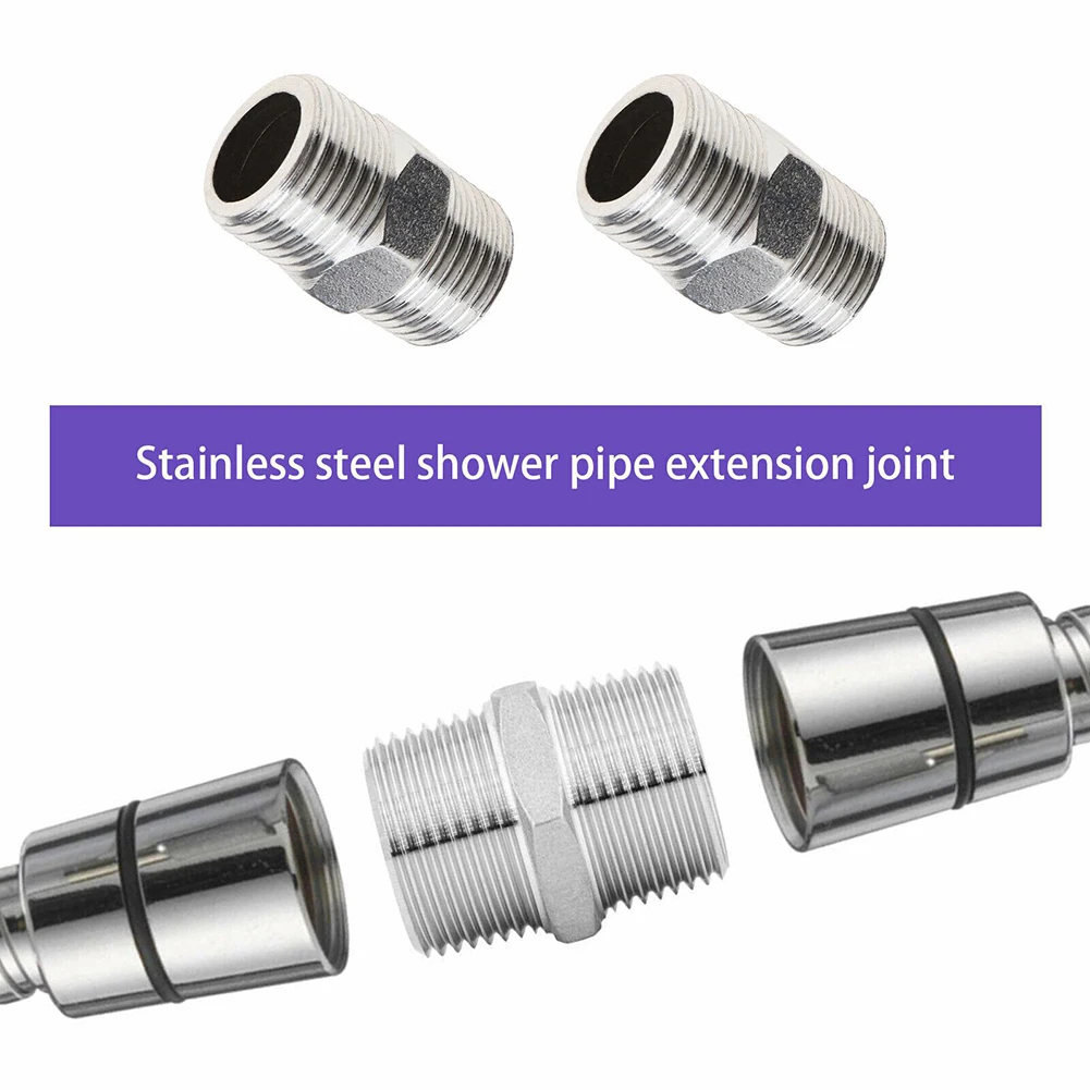 Brand New Bathrooms DIY Showers Hose Extension Shower Extender Stainless Steel Strong Universal 1/2inch To 1/2inch
Brand New Bathrooms DIY Showers Hose Extension Shower Extender Stainless Steel Strong Universal 1/2inch To 1/2inch