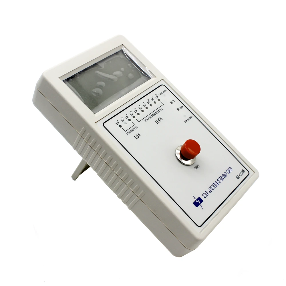 

SL-030B New Digital Anti-static Detector Hammer type Surface Resistance Tester