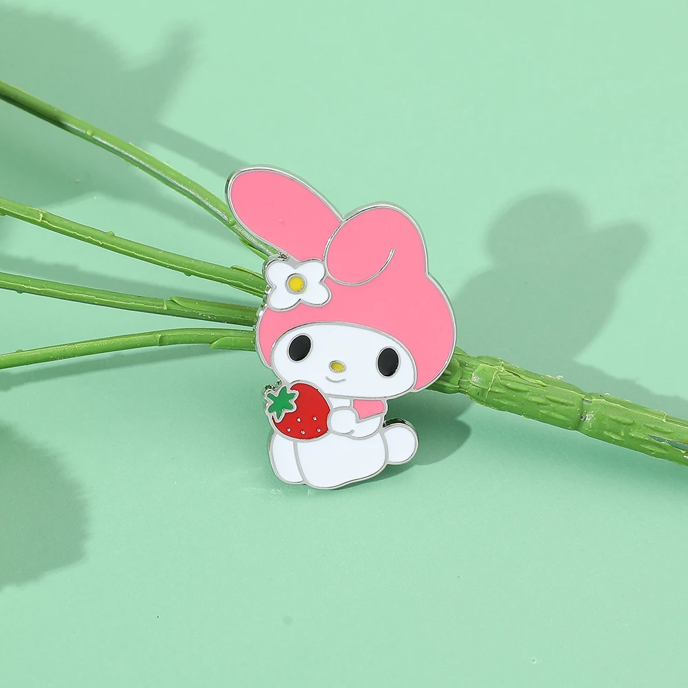 Kawaii My Melody Metal Enamel Brooch Cartoon Sanrio Collection Lapel Pin for Women Charms Jewelry Accessories Toy Gift
Kawaii My Melody Metal Enamel Brooch Cartoon Sanrio Collection Lapel Pin for Women Charms Jewelry Accessories Toy Gift