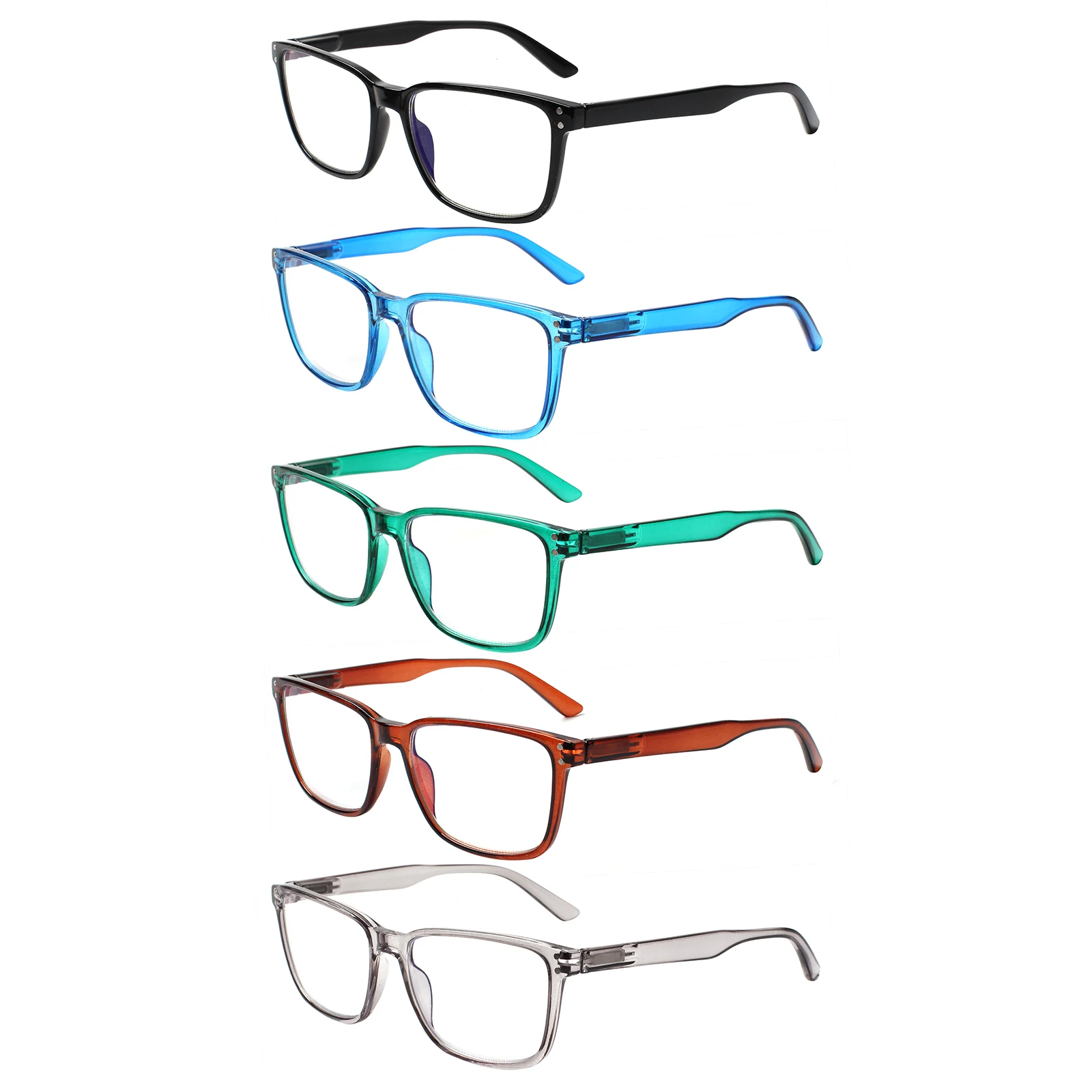 CLASAGA Prescription Reading Glasses Men Ladies Classic Rectangle Blocking Blue Light Comfort Band Spring Hinge Readers
CLASAGA Prescription Reading Glasses Men Ladies Classic Rectangle Blocking Blue Light Comfort Band Spring Hinge Readers