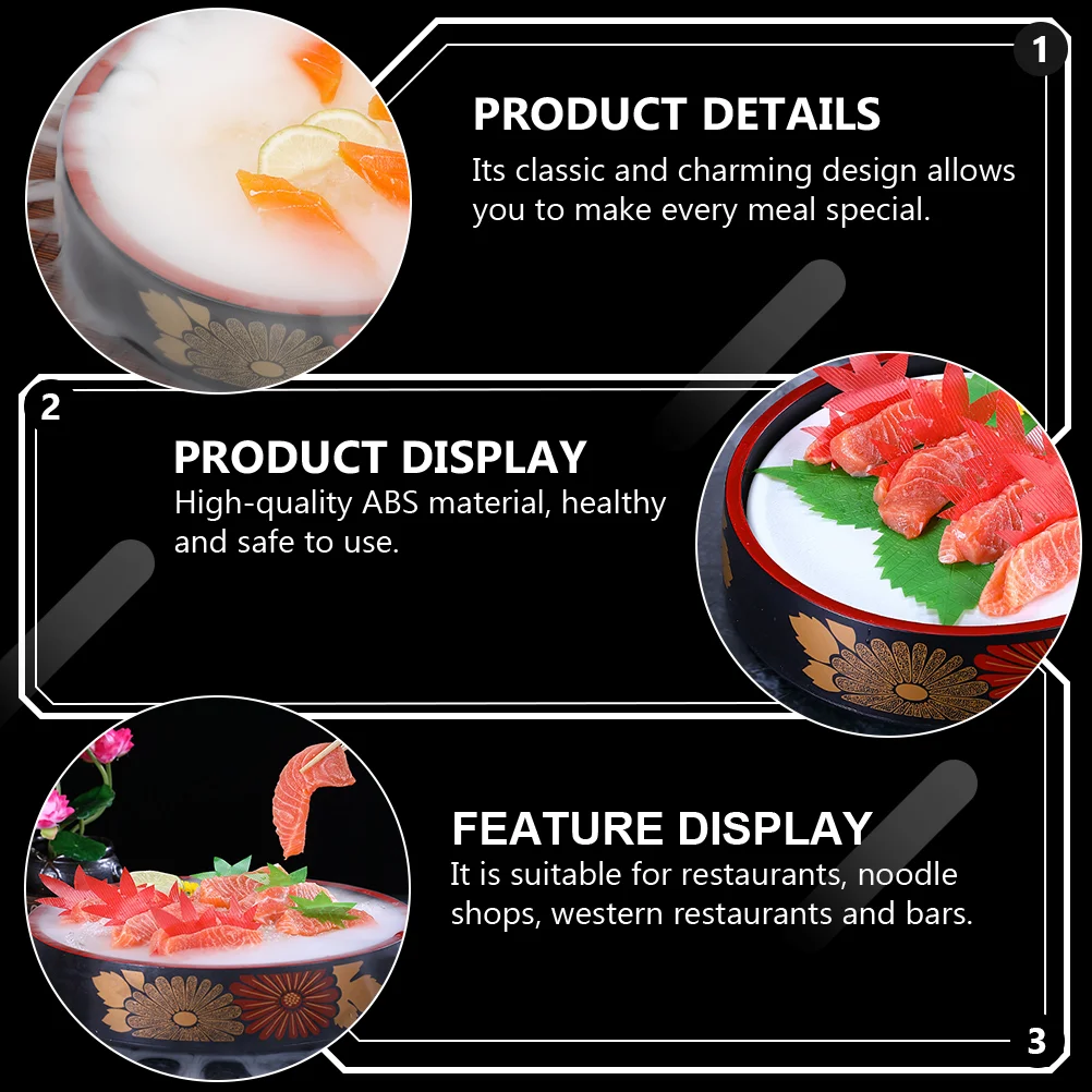 Sashimi Dry Ice Plate Japanese Salmon Seafood Sushi Restaurant High-End Flat Plate Serving Plate
Sashimi Dry Ice Plate Japanese Salmon Seafood Sushi Restaurant High-End Flat Plate Serving Plate