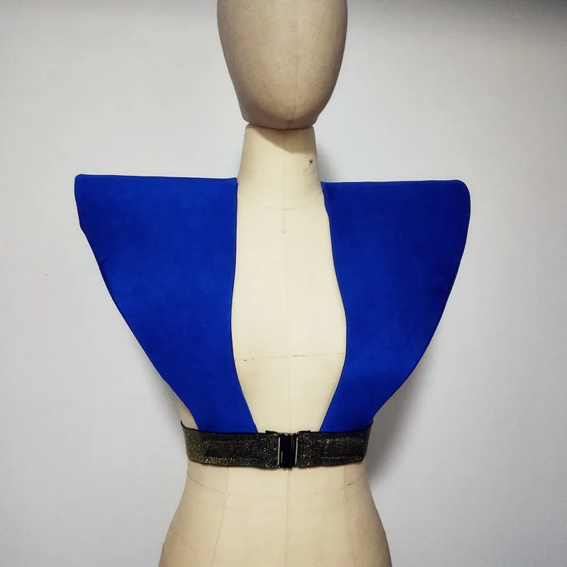 Blue Black Vest Bar Stage Performance Accessories Waistcoat Ornament Male Women DJ Singer Dancer Dance Costume Shawl Shoulder
Blue Black Vest Bar Stage Performance Accessories Waistcoat Ornament Male Women DJ Singer Dancer Dance Costume Shawl Shoulder
