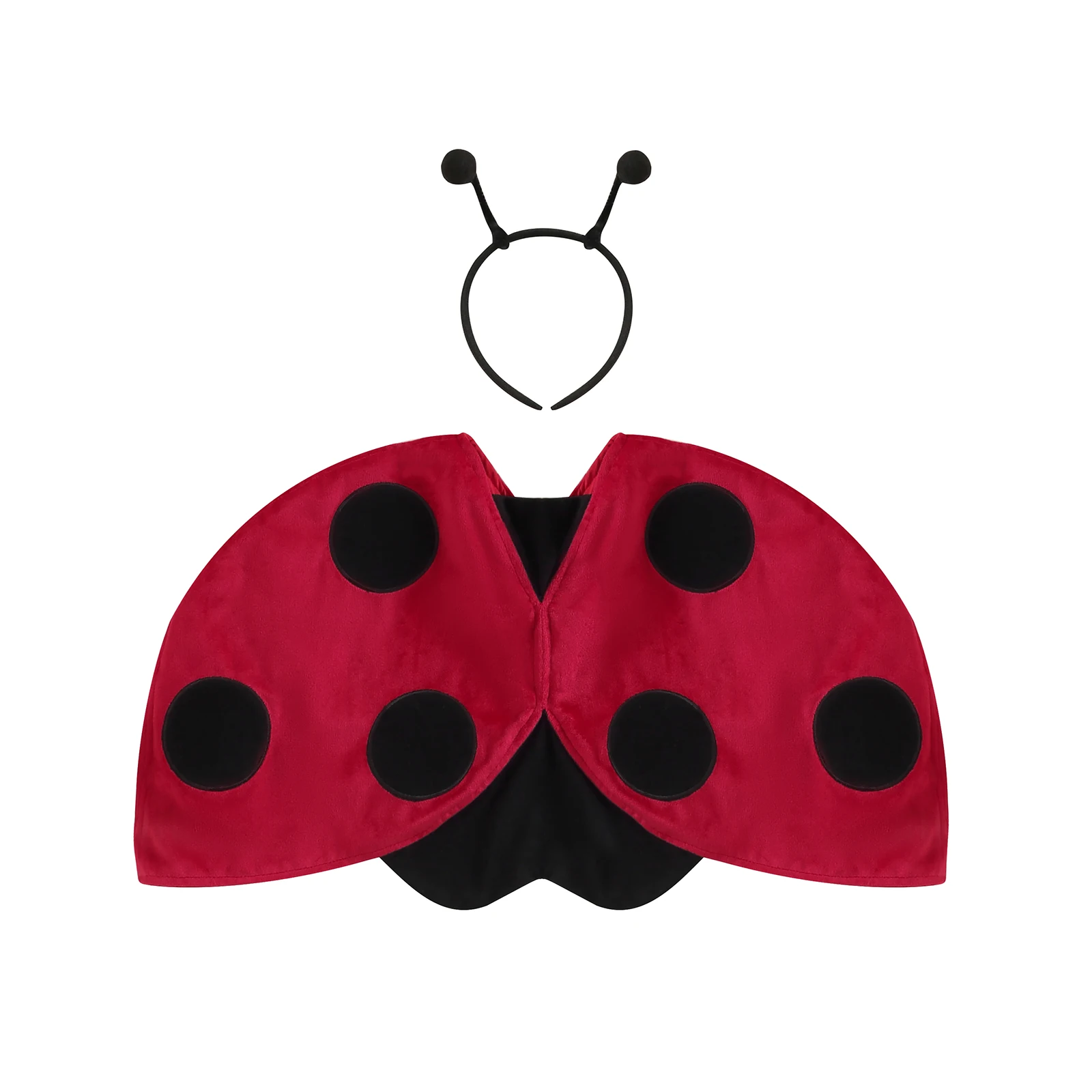 Toddlers Ladybird Costume, Baby Ladybug Cape + Headband Set for Cosplay, Halloween Party, Photography, 6 Months to 3 Years
Toddlers Ladybird Costume, Baby Ladybug Cape + Headband Set for Cosplay, Halloween Party, Photography, 6 Months to 3 Years