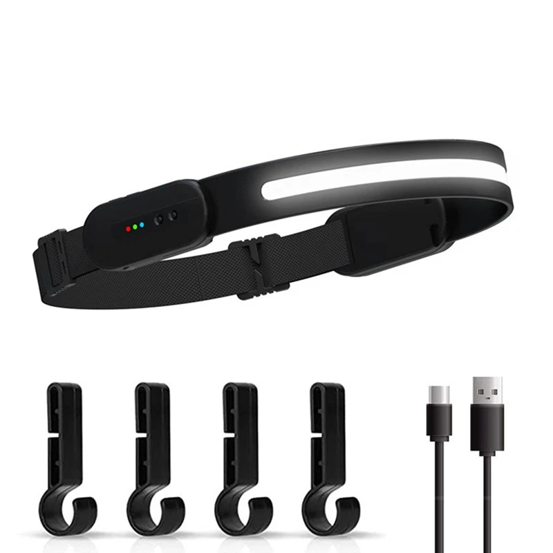 Multi-Function Induction Headlights Support Fast Charging Bluetooth Conversation Fishing Outdoor Headlights
Multi-Function Induction Headlights Support Fast Charging Bluetooth Conversation Fishing Outdoor Headlights