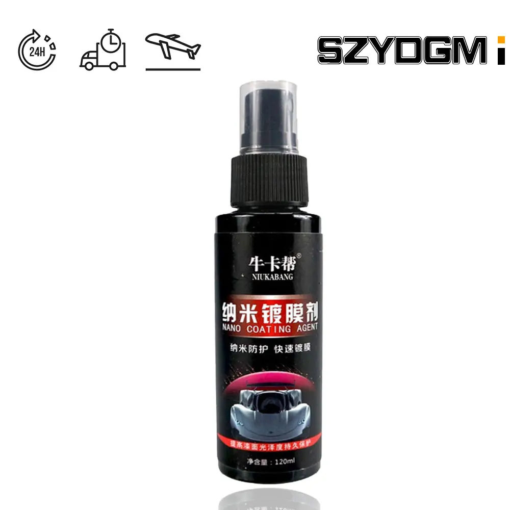 120ml Liquid Glass Ceramic Car Coating Waterproof Nano Ceramics Car Paint Care Liquid Super Hydrophobic Glass Coating
120ml Liquid Glass Ceramic Car Coating Waterproof Nano Ceramics Car Paint Care Liquid Super Hydrophobic Glass Coating