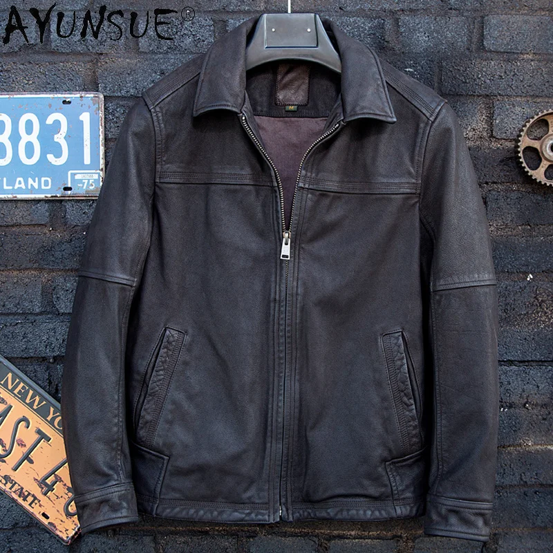 Men Clothing Real Cowhide Leather Jacket Autumn 2022 Men's Jackets Short Slim Casual Clothes Chaqueta Hombre LXR354
Men Clothing Real Cowhide Leather Jacket Autumn 2022 Men's Jackets Short Slim Casual Clothes Chaqueta Hombre LXR354