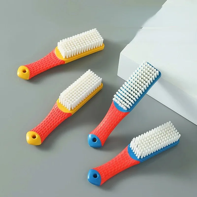 

Cleaning Brush Ergonomic Handgrip Anti-scratch Plastic Versatile Wear-resistant Shoe Cleaner Brush Housework Tools