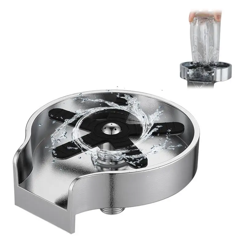 Промывочный стакан из нержавеющей стали для кухонной раковины, автоматическое моющее приспособление для мытья стеклянных стаканов, мощная Кухонная мойка
Промывочный стакан из нержавеющей стали для кухонной раковины, автоматическое моющее приспособление для мытья стеклянных стаканов, мощная Кухонная мойка