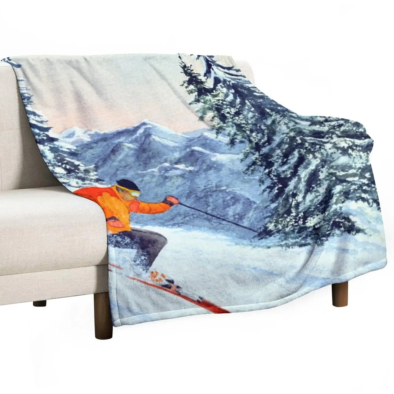 Skiing - The Clear Leader Throw Blanket Soft Bed Blankets Plaid on the sofa Soft Plush Plaid Blankets For Bed
Skiing - The Clear Leader Throw Blanket Soft Bed Blankets Plaid on the sofa Soft Plush Plaid Blankets For Bed