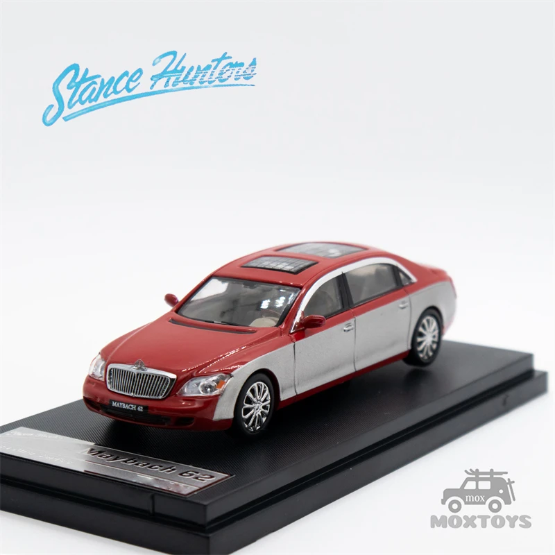 

Stance Hunters x Ghost Player 1:64 62 red gray Limited399 Diecast Model Car