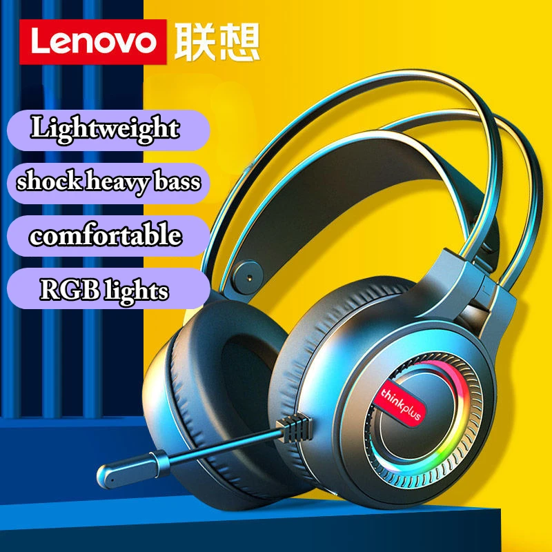 

Lenovo TWS Headset Computer Headset Microphone Mouthpiece 7.1 Channel E-Sports Game Online Class Dedicated Headphones Earbuds