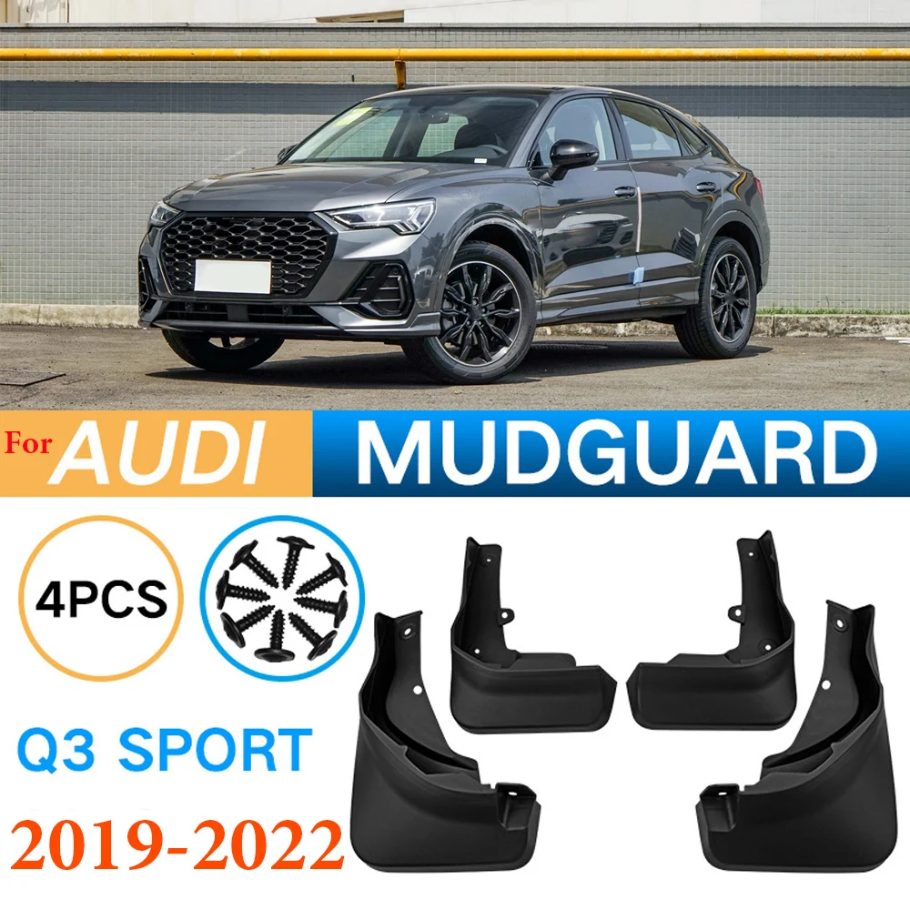 4PCS For Audi Q3 Sport 2019 2020 2021 2022 2023 Mud Guards Front Rear Wheels Splash Guards SUV Fender Flaps Car-Styling
4PCS For Audi Q3 Sport 2019 2020 2021 2022 2023 Mud Guards Front Rear Wheels Splash Guards SUV Fender Flaps Car-Styling