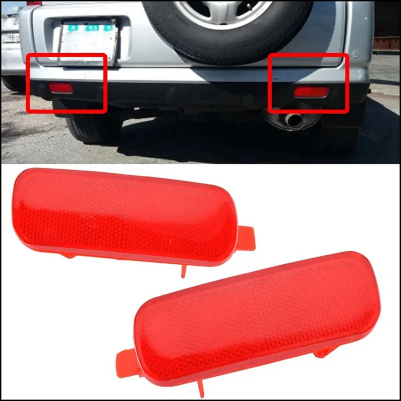 1 Pair Rear Bumper Reflector Reflector Warning Lights Red 33555-S9A-003 33505-S9A-003 Car For Honda CRV CR-V 2002 2003 2004
1 Pair Rear Bumper Reflector Reflector Warning Lights Red 33555-S9A-003 33505-S9A-003 Car For Honda CRV CR-V 2002 2003 2004