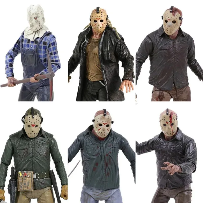 Фигурка NECA пятница 13-го числа, игрушки, Фредди Джейсон вурхесс, экшн-фигурка крови, Джейсон, Коллекционная модель подарки на Рождество Хэллоуин
Фигурка NECA пятница 13-го числа, игрушки, Фредди Джейсон вурхесс, экшн-фигурка крови, Джейсон, Коллекционная модель подарки на Рождество Хэллоуин