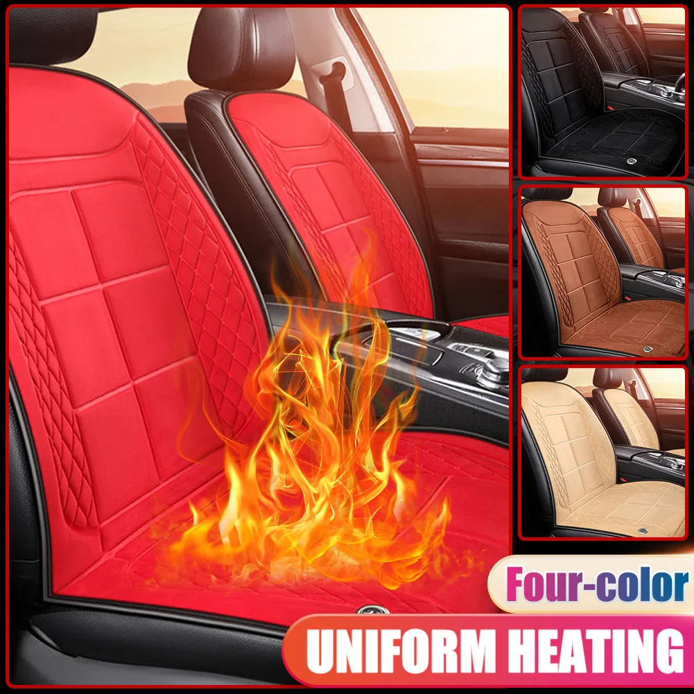 Universal Heated Car Seat Cushion 12/24V Heating Seat Cover 3 Gear Soft Plush Front Rear Seat Cushion Winter Warm Accessories
Universal Heated Car Seat Cushion 12/24V Heating Seat Cover 3 Gear Soft Plush Front Rear Seat Cushion Winter Warm Accessories