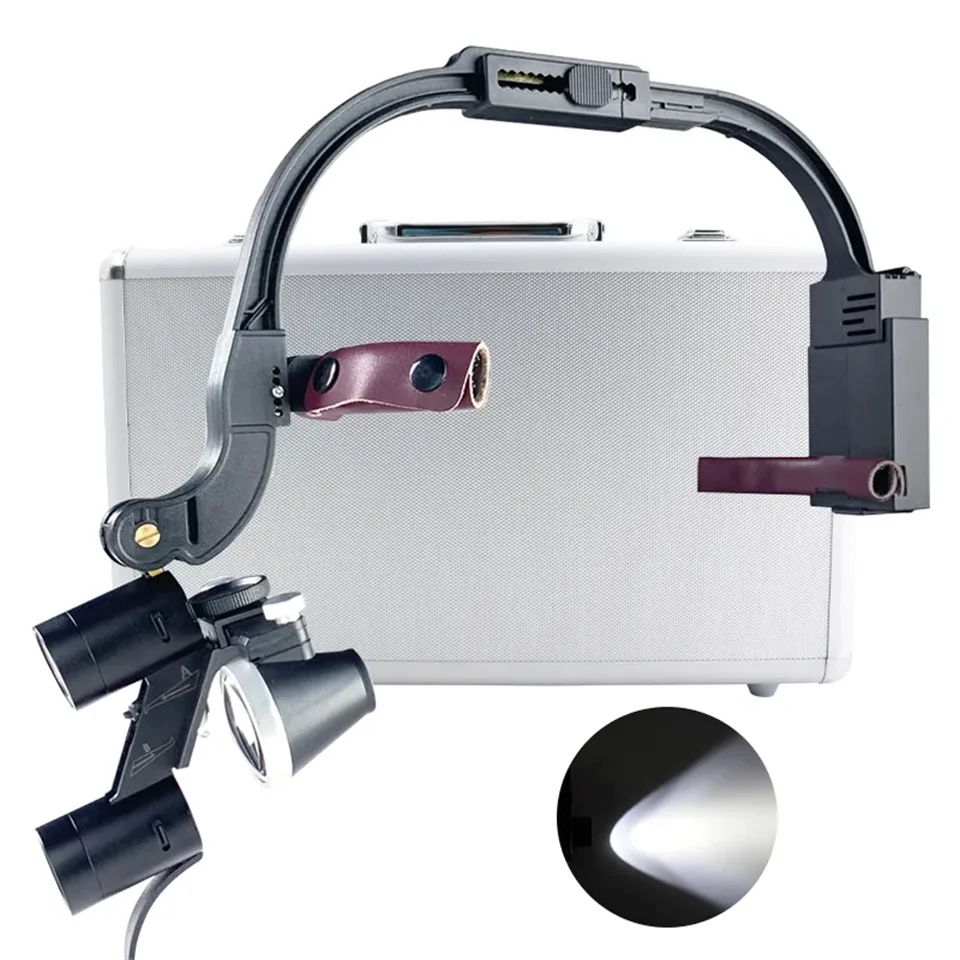 Dental Loupes Light Surgical Headlight Lab Magnifier Glass Binocular Headlamp Magnifying
Dental Loupes Light Surgical Headlight Lab Magnifier Glass Binocular Headlamp Magnifying