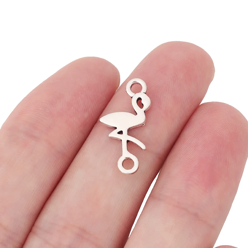 20 x Tibetan Silver Flamingo Birds Connectors Charms Pendants For DIY Bracelet Jewelry Making Findings Accessories 22x10mm
20 x Tibetan Silver Flamingo Birds Connectors Charms Pendants For DIY Bracelet Jewelry Making Findings Accessories 22x10mm