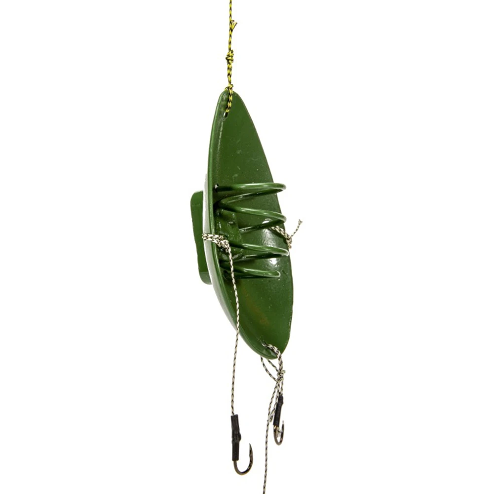 Puncher Bait Cage Green Lightweight Line Group 13x9x3cm Feeder Hook Sinking PE Line+Metal Portabel Spoon Shaped
Puncher Bait Cage Green Lightweight Line Group 13x9x3cm Feeder Hook Sinking PE Line+Metal Portabel Spoon Shaped
