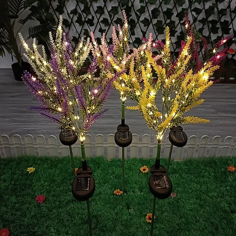 Solar Lavender Outside Garden Lawn Lights Rose Azalea Flowers Pathway Light for Christmas Patio Yard Wedding Holiday Decoration
Solar Lavender Outside Garden Lawn Lights Rose Azalea Flowers Pathway Light for Christmas Patio Yard Wedding Holiday Decoration